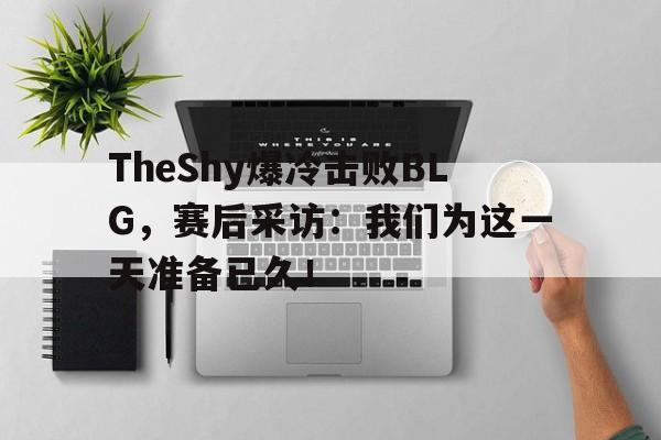 IM电竞平台首页-TheShy爆冷击败BLG，赛后采访：我们为这一天准备已久！